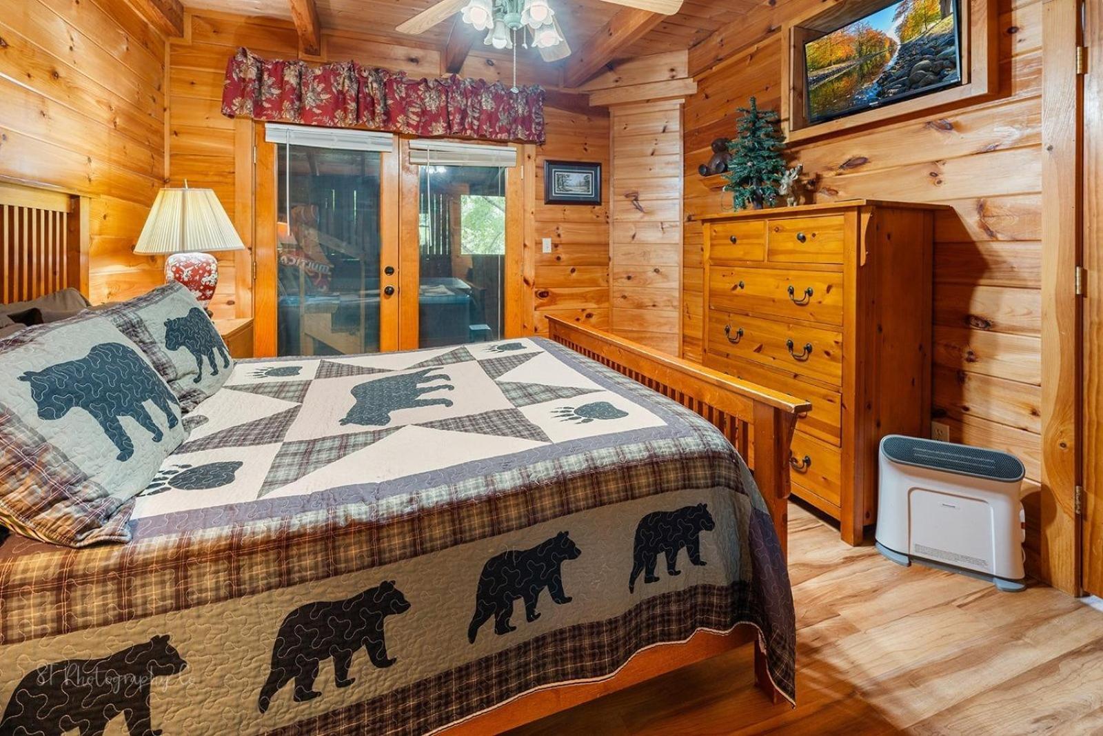Hibernation Station Cabin Sevierville Exterior foto